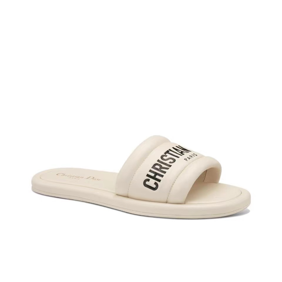 Dior Every-D Leather Fashion Flip-flops Shoes Sandal - Image 1