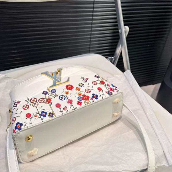 LV x Murakami Capucines East West Mini