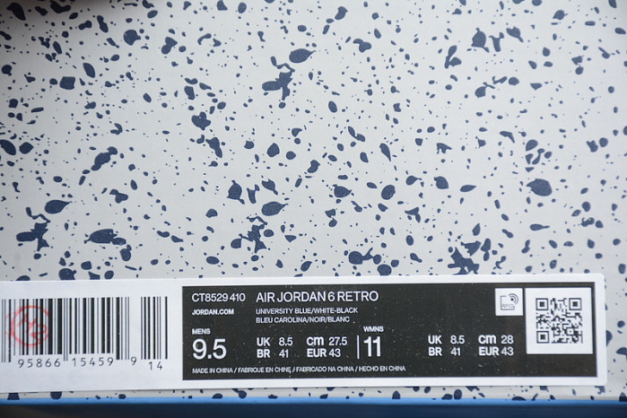 AIR JORDAN 6 UNC CT8529-410 - Image 14