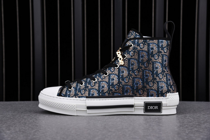 Dior B23 OBLIQUE HIGH TOP Shoes T00853H064 - Image 2