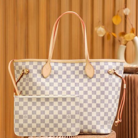 LV Neverfull MM Bag Mirror Version - Image 2