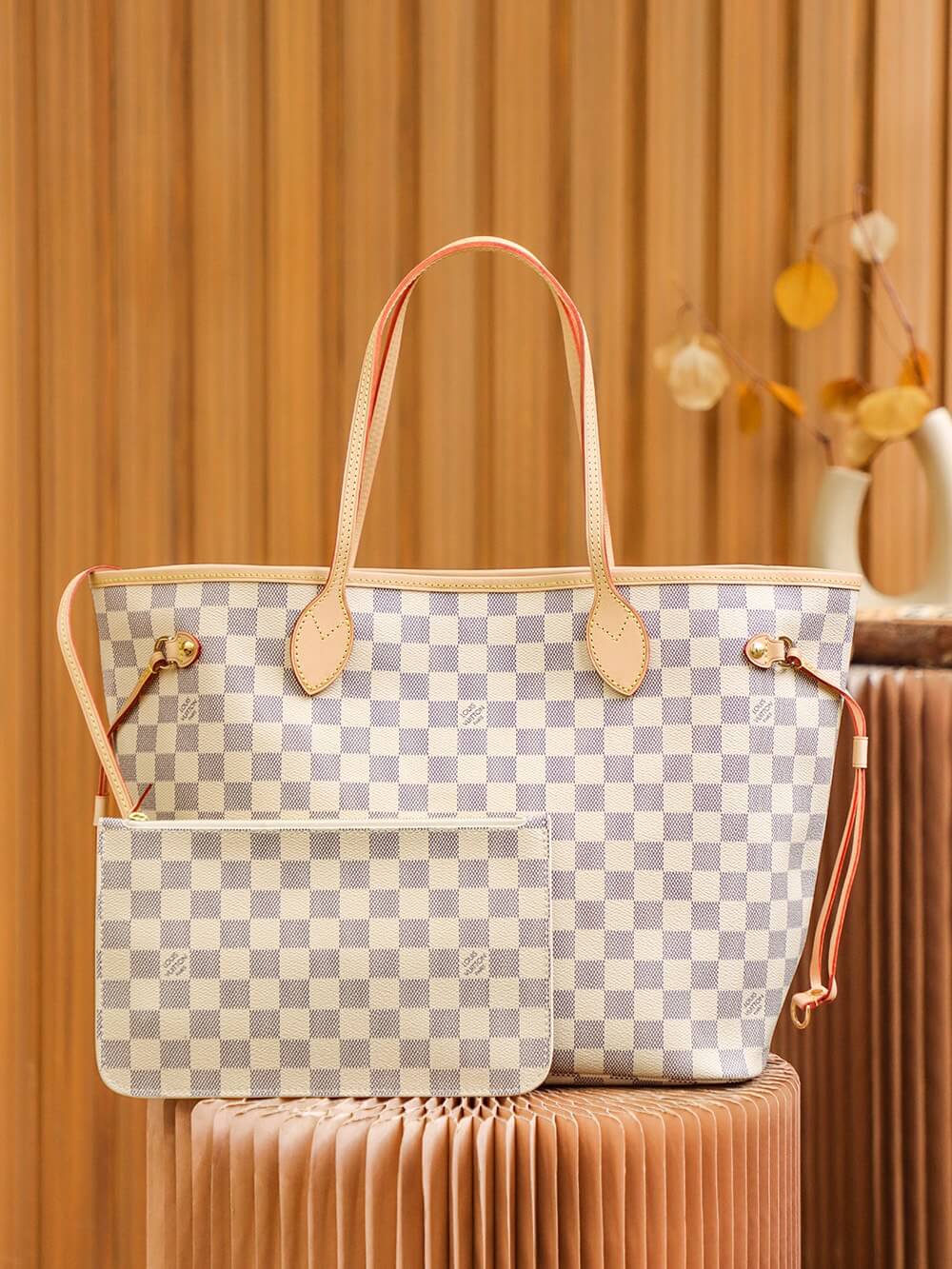 LV Neverfull MM Bag Mirror Version - Image 2