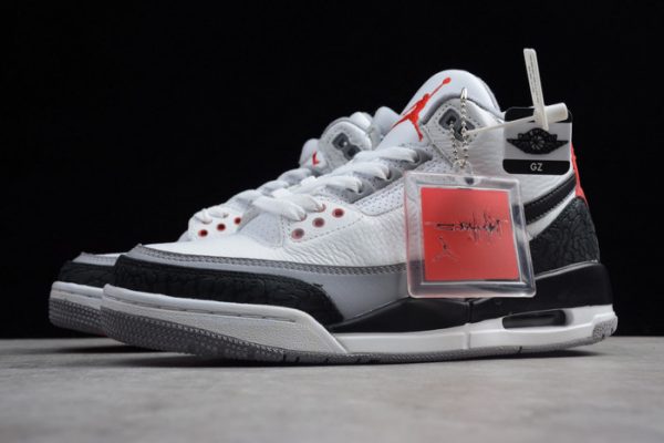 Air Jordan 3 Retro NRG Tinker Fire Red mens AQ3835-160