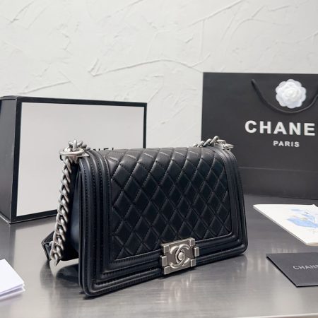 Chanel Large Boy Flap Bag - Image 8