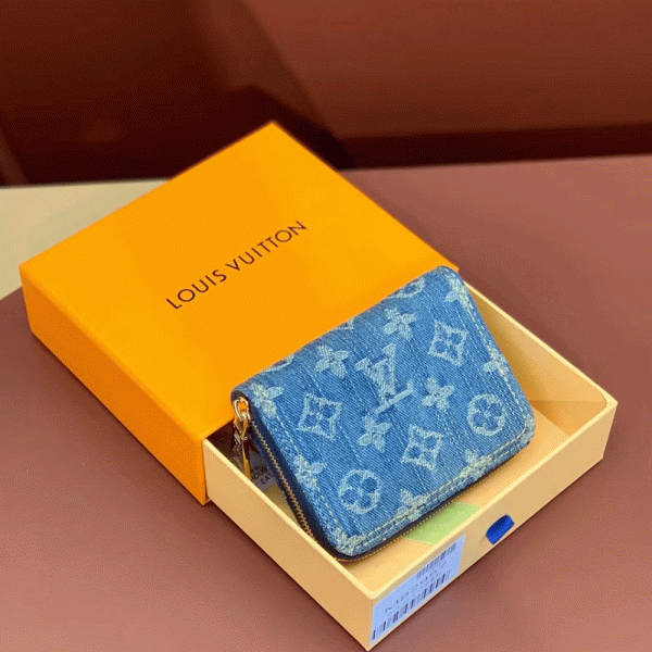 LV Monogram jacquard denim bag