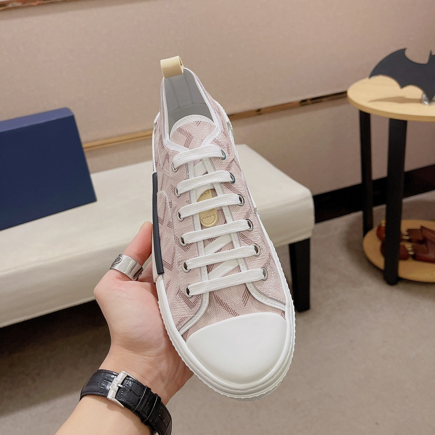 Dior B23 New Graphics Canvas Shoes 06 - Image 2