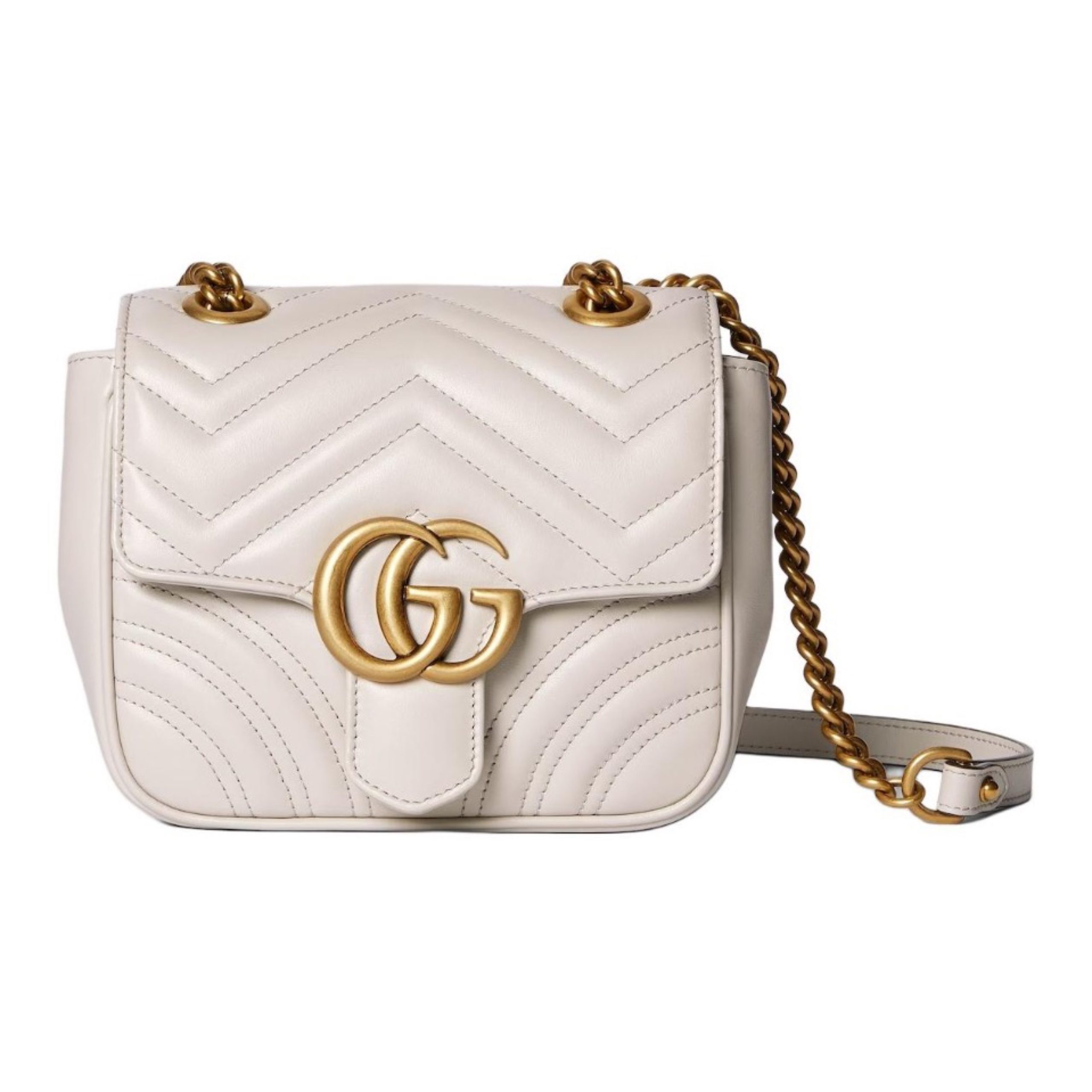 Gucci Marmont GG Leather Shoulder Bag - Image 1