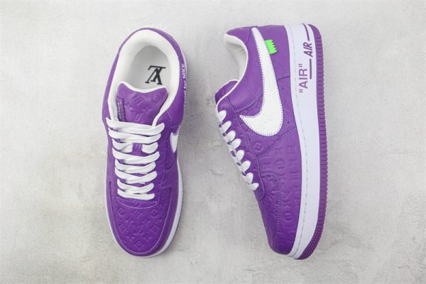 LV x Nike Air Force 1'07 LV8 Low "Purple/white/LV Monogram"