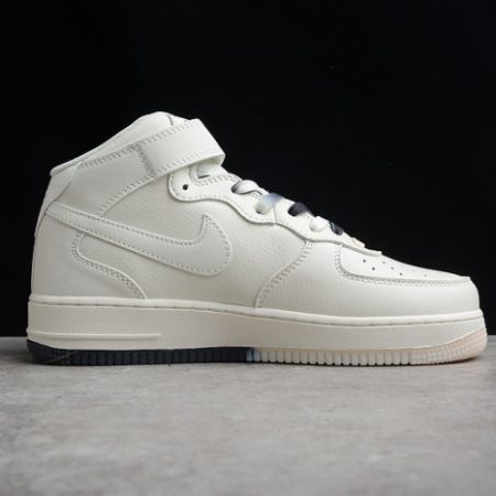 Nike Air Force 1 Mid ??07 SU19 AF1 Beige Black HT2969-013 - Image 3