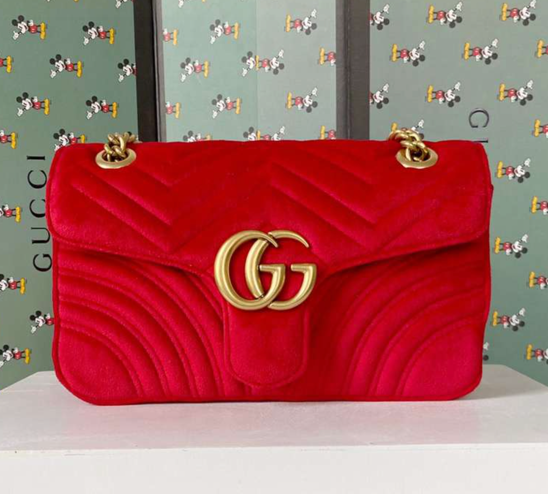 Gucci GG Marmont Velvet Small - Image 9