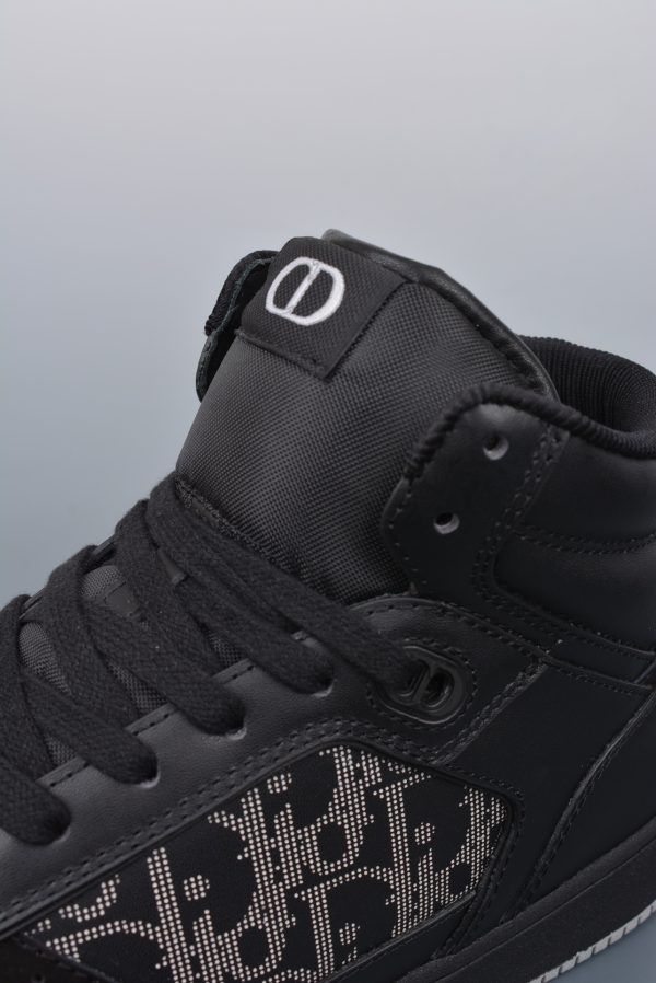 Dior B27 Sneakers High-Top Black (AAA High Quality Version)
