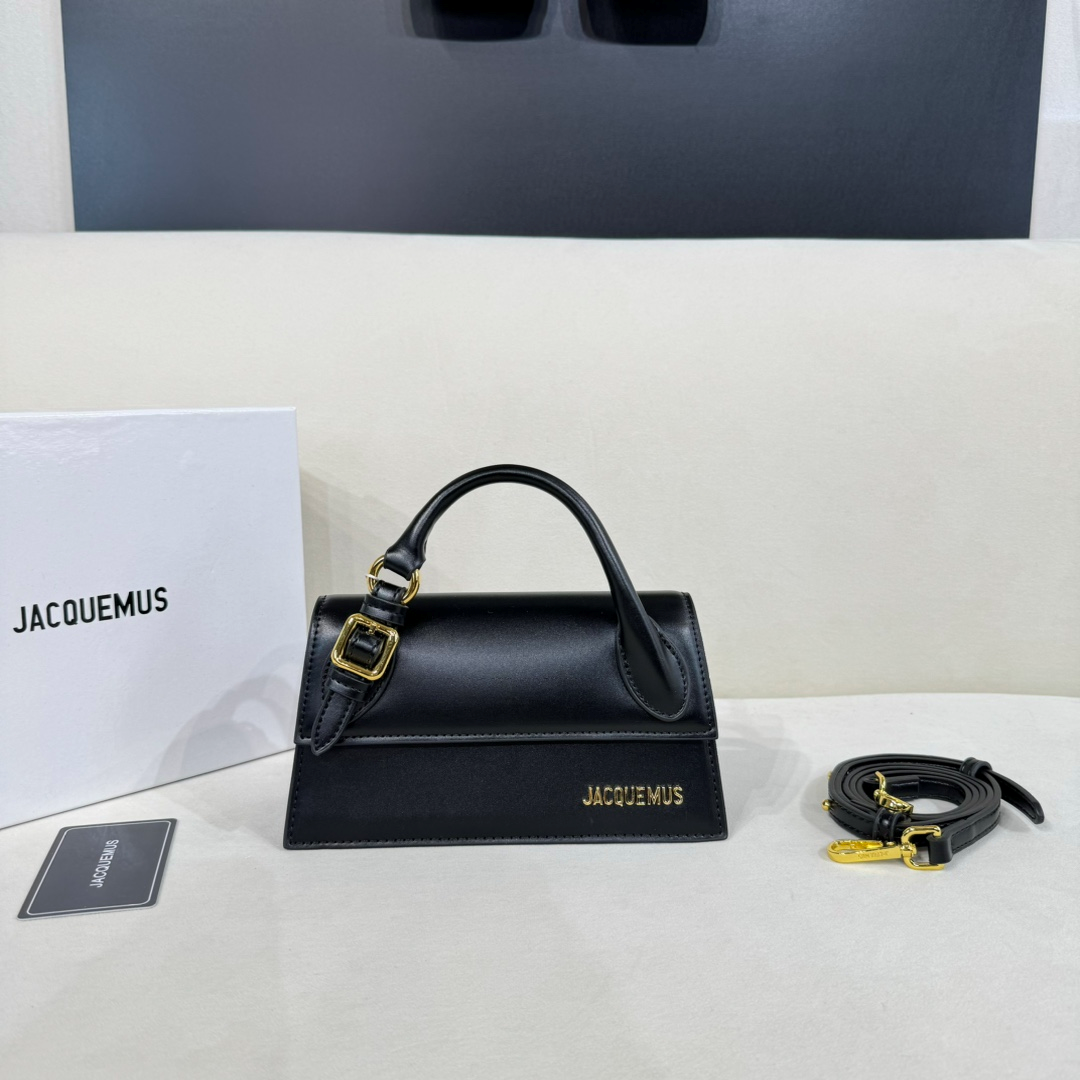 Jacquemus Le chiquito Leather Shoulder Handbag - Image 6