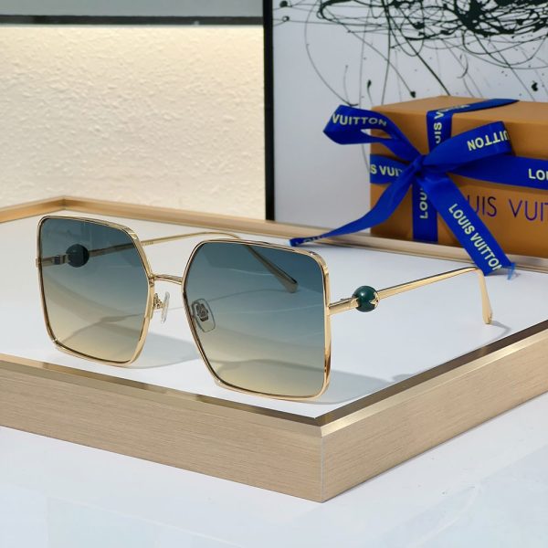 LV Elegant Fashion Personality sunglasses Top quality