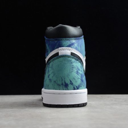 Air Jordan 1 Tie-Dye white black aurora green CD0461-100 - Image 4