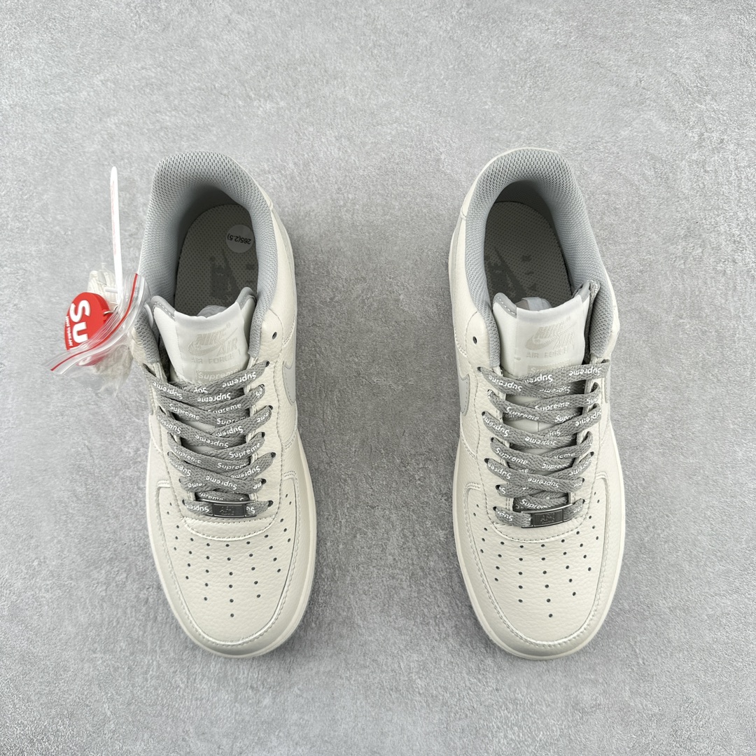 Nike Air Force Biege Grey - Image 3