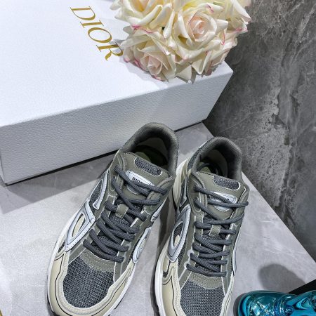 Dior B30 Dad Sneakers Green Gray (AA Normal Quality Version) - Image 8