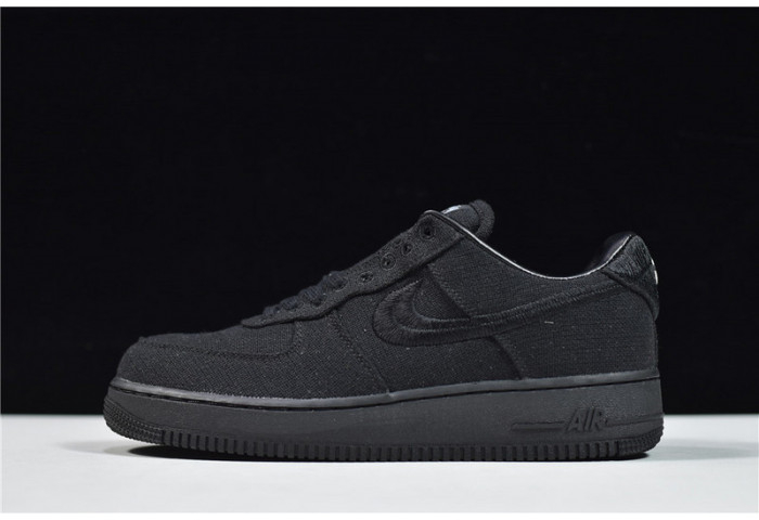 Nike Air Force 1 Low Stussy Black CZ9084-001 - Image 1