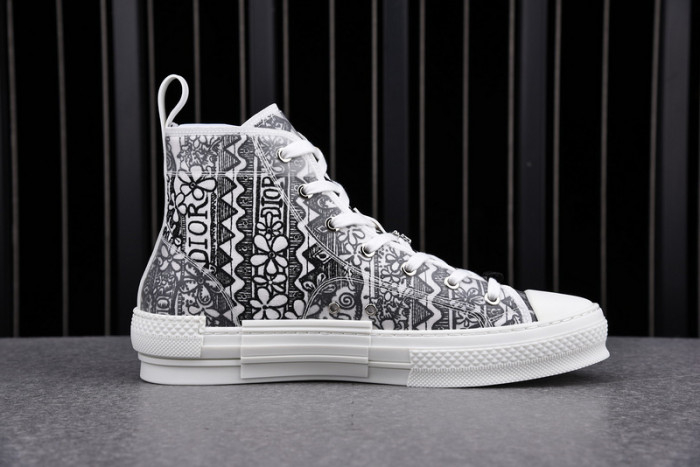 Dior B23 OBLIQUE HIGH TOP Shoes T00853H072 - Image 4