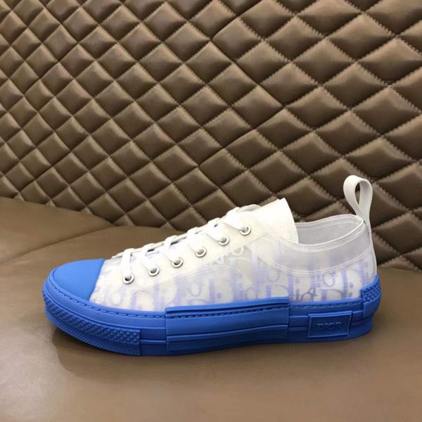 Dior B23 2022 New Style Low Top Logo Oblique Canvas 03