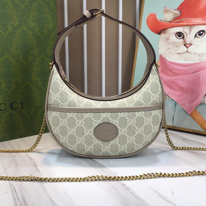 Gucci Marmont Half Moon Shoulder Bag - Image 9