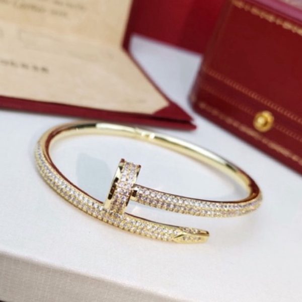 Cartier 3-color JUSTE UN CLOU bracelet