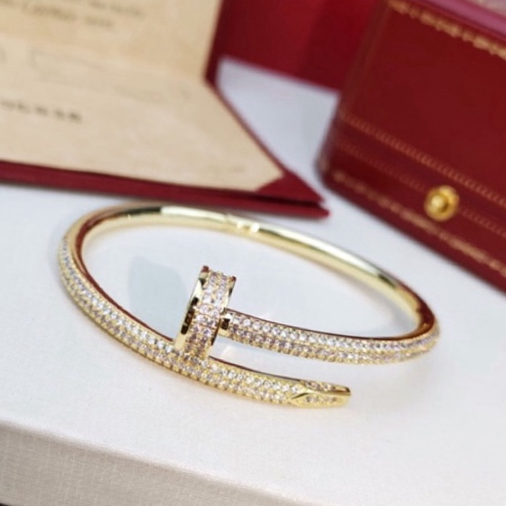 Cartier 3-color JUSTE UN CLOU bracelet - Image 11