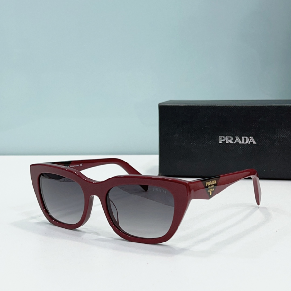 Prada Mirror leg print Logo  sunglasses Top quality