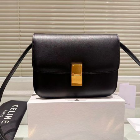 CELINE Liege Calfskin Box Flap Bag - Image 6