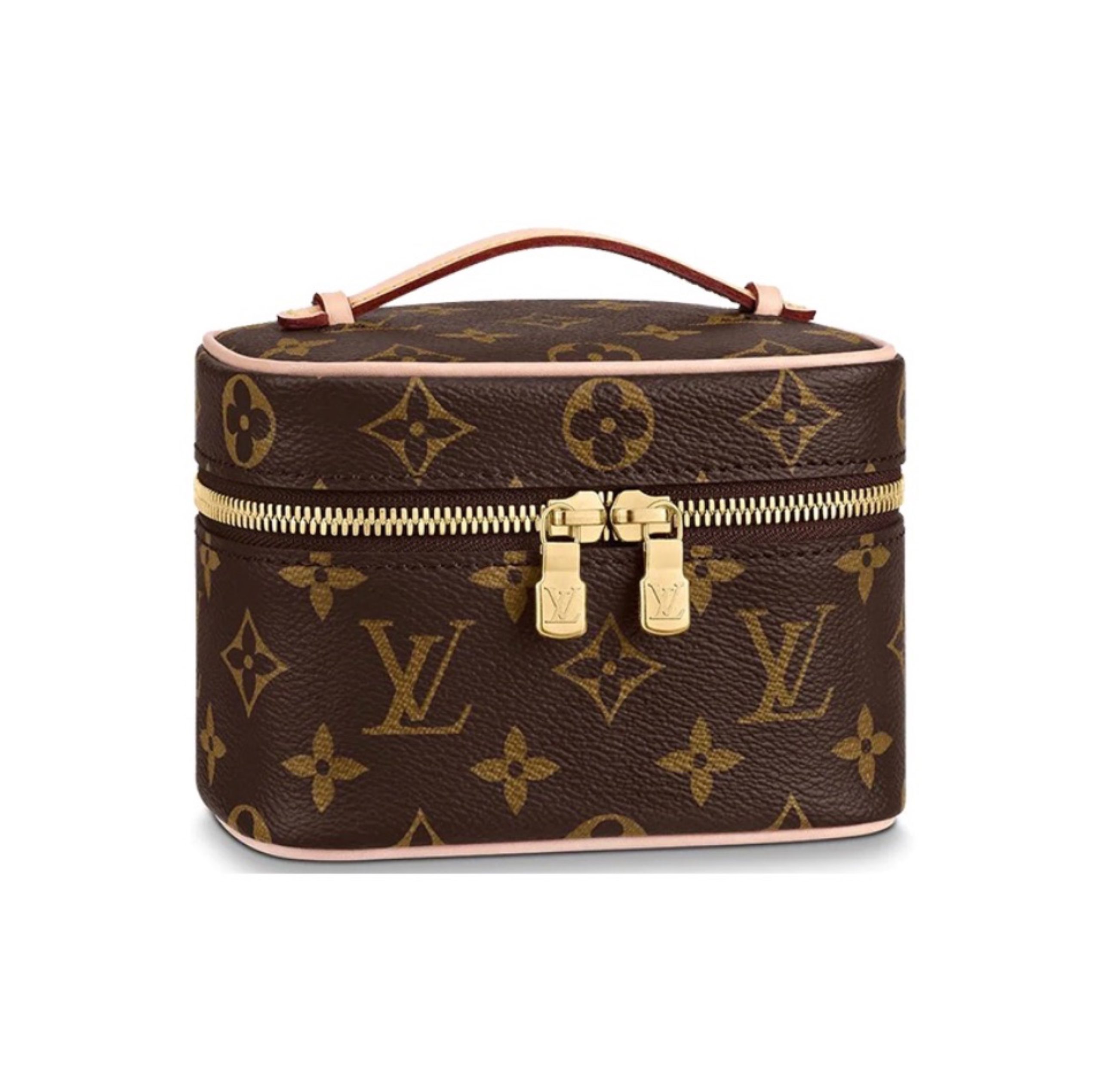LV Nice Leather Cosmetic Handbag - Image 1