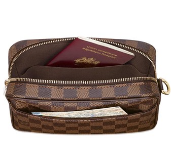 LV Macao Clutch N61739 Brown - Image 2