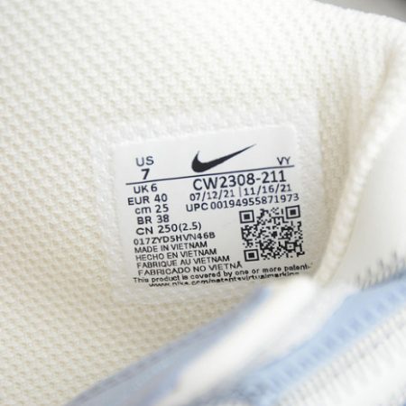 Kaws x Nike Air Force 1 07 Mid White Blue Black CW2308-211 - Image 13