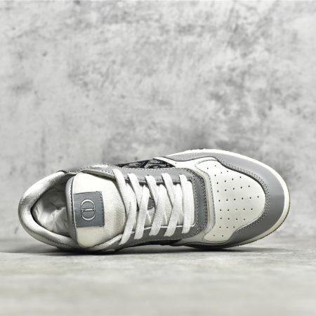 Dior B27 Sneakers Low-Top Gray (AA Version) - Image 3