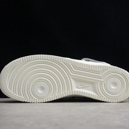 Kaws x Nike Air Force 1 07 Mid White Blue Black CW2308-211 - Image 6