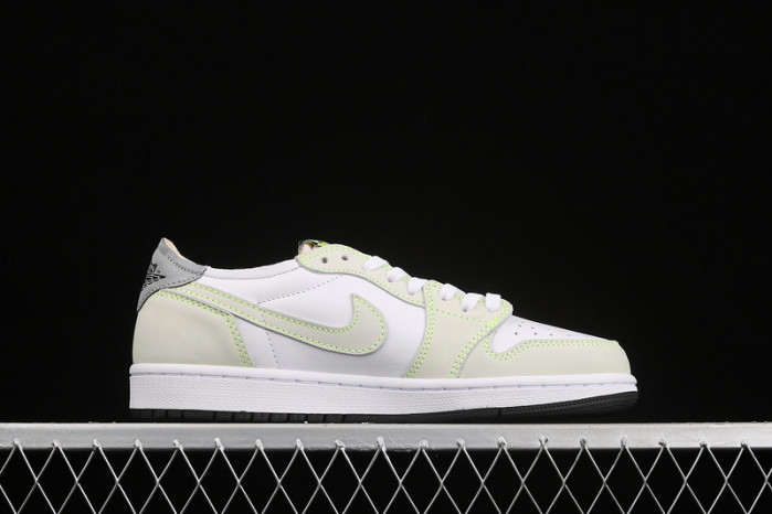 Jordan 1 Retro Low White Ghost Green Black DM7837-10R - Image 14