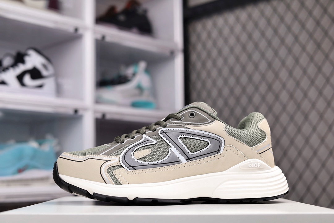 Dior B30 Dad Sneakers Brown (1:1 Version) - Image 1