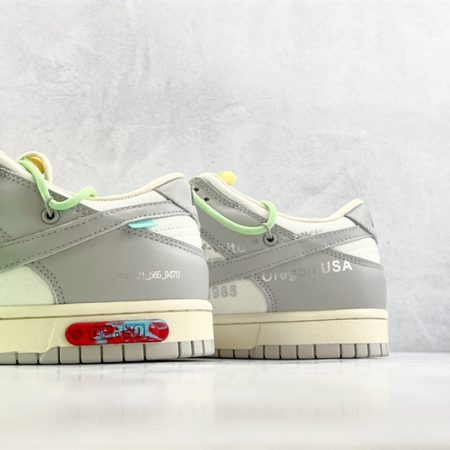 OFF WHITE X Nike Dunk SB Low The 50 NO.07 DM1602-108 - Image 8