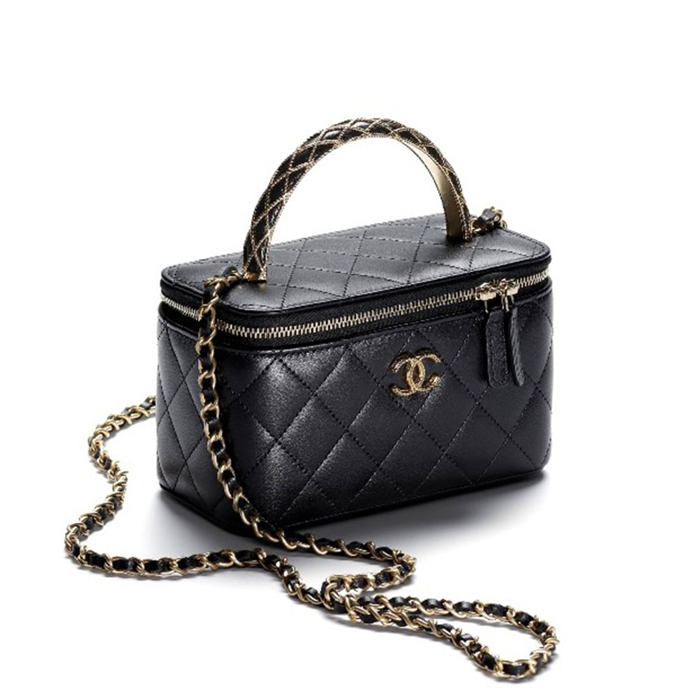 Chanel Relief Handle Makeup Box - Image 1