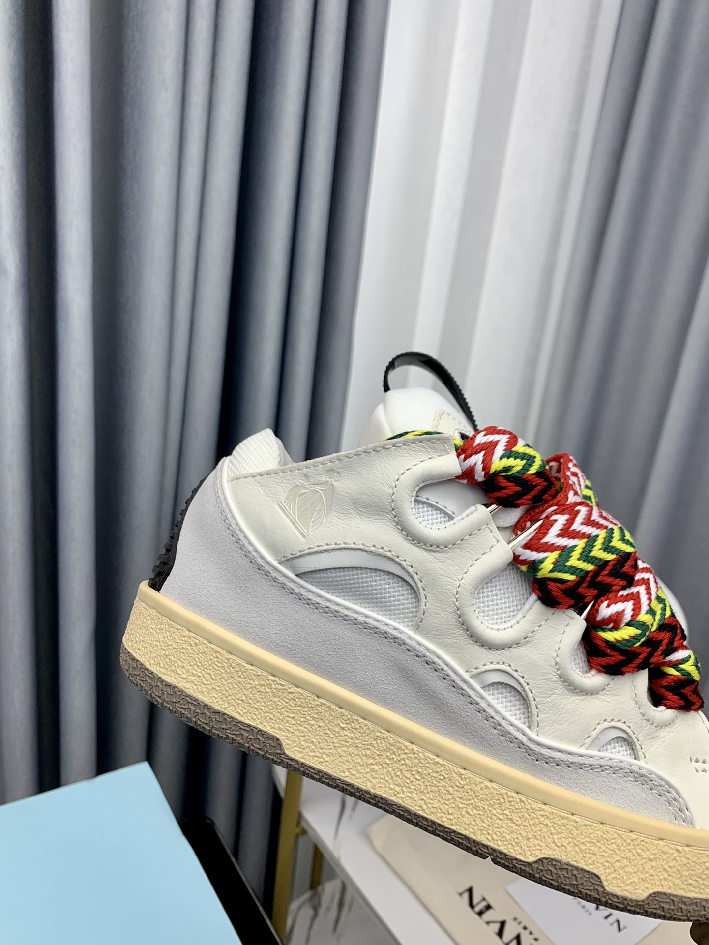 Lanvin LEATHER CURB SNEAKERS - Image 22