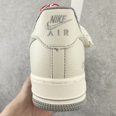 Nike Air Force Biege Grey - Image 8