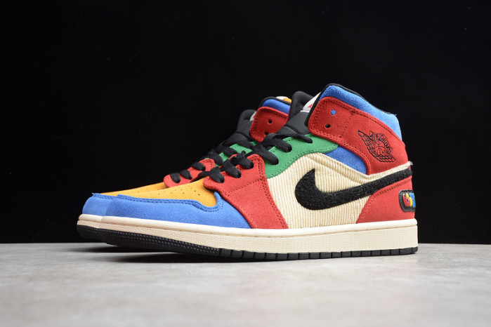 Air Jordan 1 Mid Blue The Great CU2805-100 - Image 15