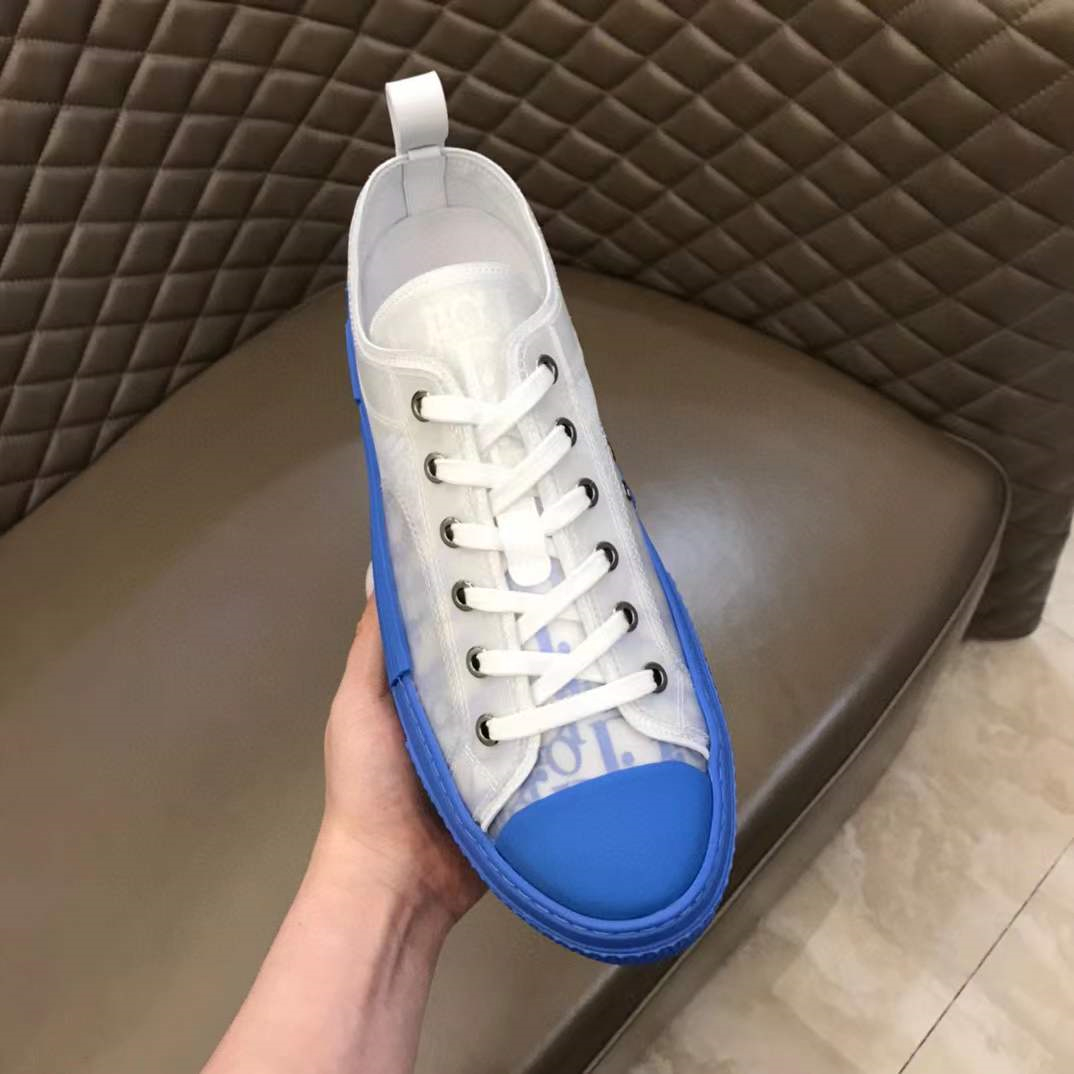 Dior B23 2022 New Style Low Top Logo Oblique Canvas 03 - Image 3