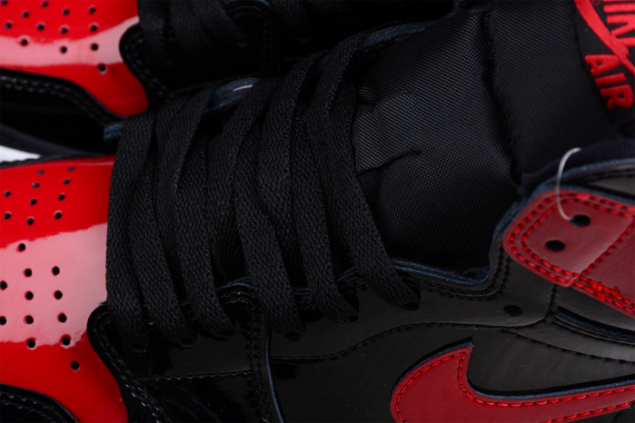 AIR JORDAN 1 HIGH OG BRED PATENT 555088-063 - Image 8