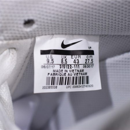 Nike Air Force 1 07 All Triple White Classic Shoes Sneakers AF1 315122-111315122-111/CW2288-111 - Image 10