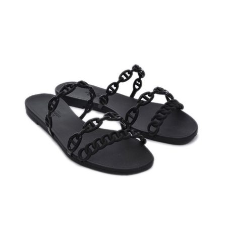 Hermes Shoes Island Flat Slppers Slide Sandal - Image 2