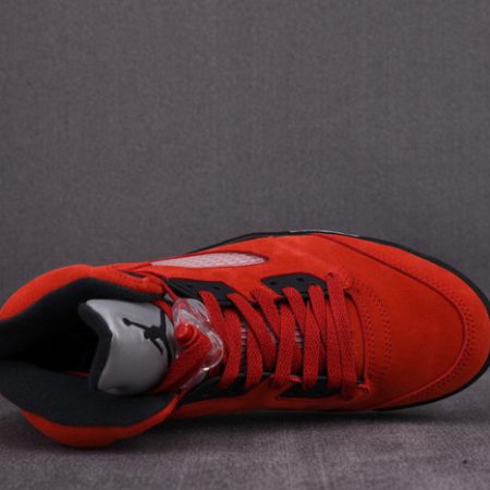 Air Jordan 5 Raging Bull 2021 Red Suede DD0587-600 - Image 9