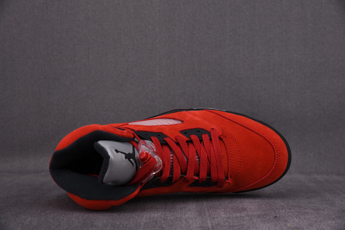 Air Jordan 5 Raging Bull 2021 Red Suede DD0587-600 - Image 9