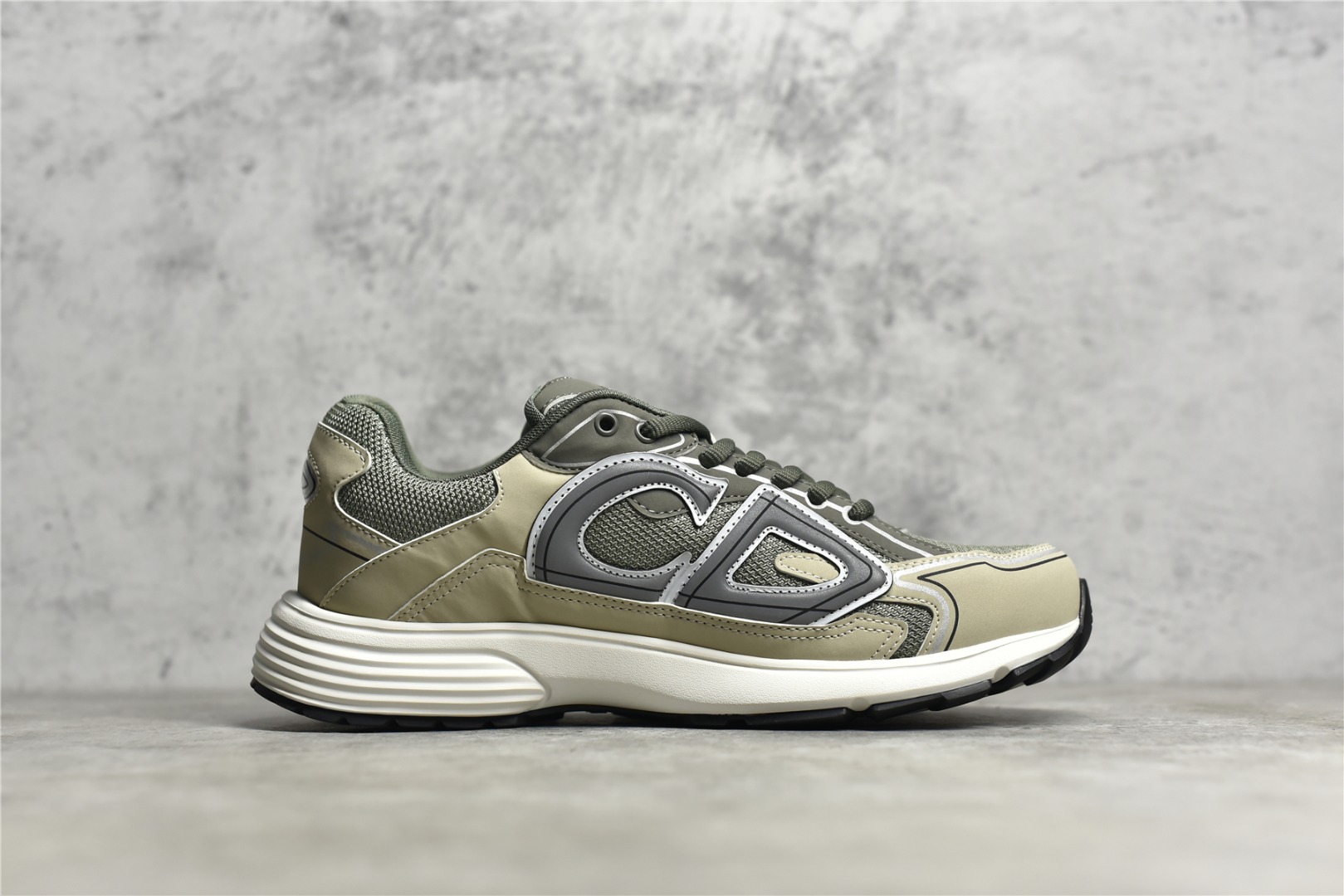 Dior B30 Dad Sneakers Green Gray (1:1 Version) - Image 4