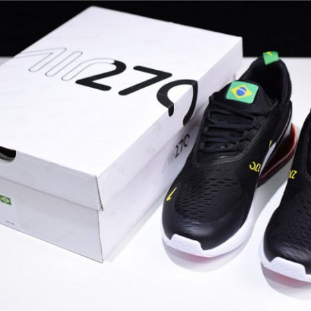Nike Air Max 270 FIFA World Cup Brazil Black Green Yellow AH8050-112 - Image 8