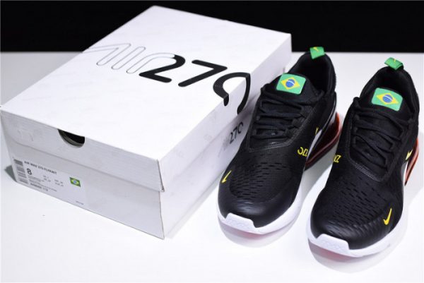 Nike Air Max 270 FIFA World Cup Brazil Black Green Yellow AH8050-112