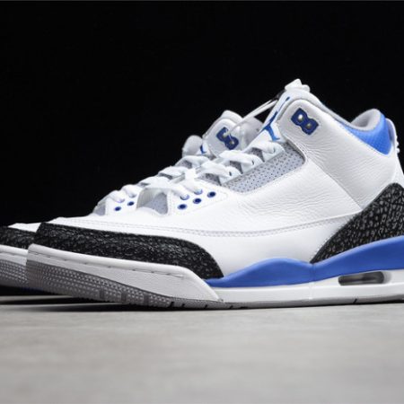 Air Jordan Retro 3 Racer Blue CT8532-145 - Image 5
